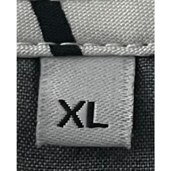 NO MFG. TAG LONG SLV V-NECK MIDI FIT & FLARE WAIST DRESS, WOMENS, XL-BLACK WHITE - Picture 8 of 10